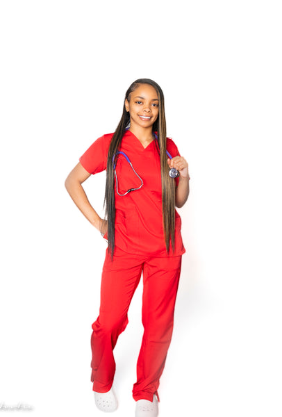 Stretchy Nursing Scrub Sets